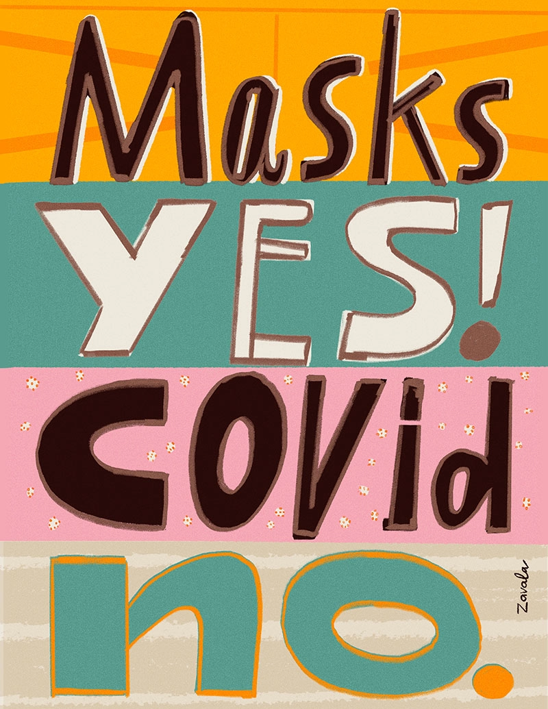 Masks yes! COVID no.